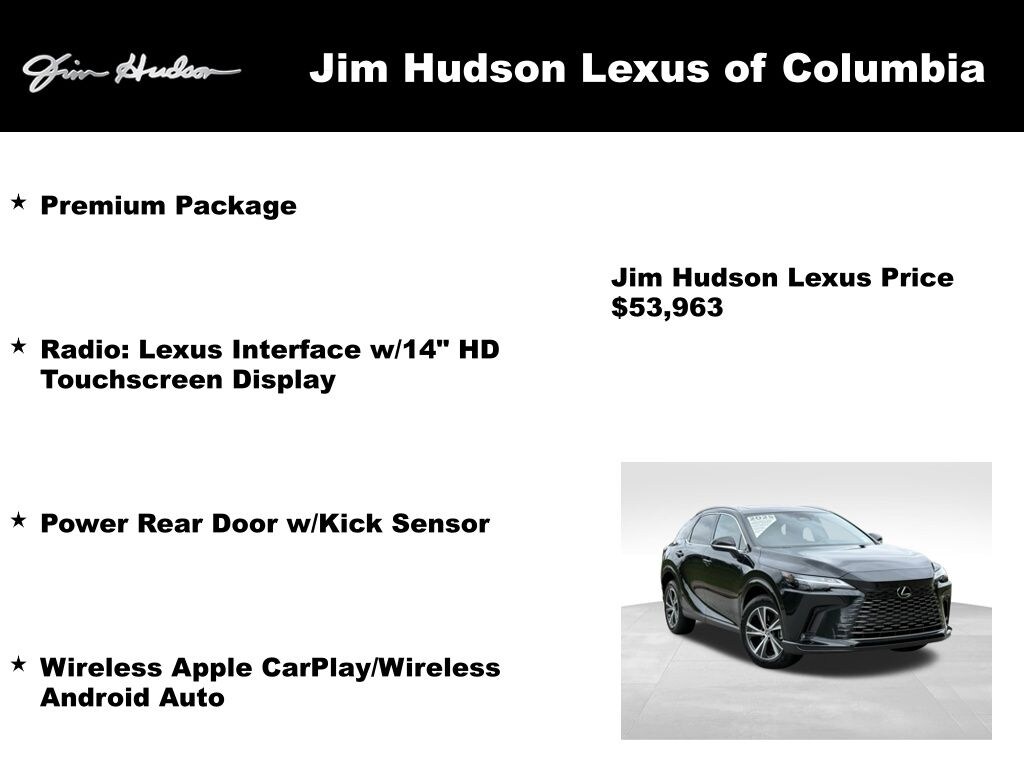 Used 2025 Lexus RX 350 Premium SUV