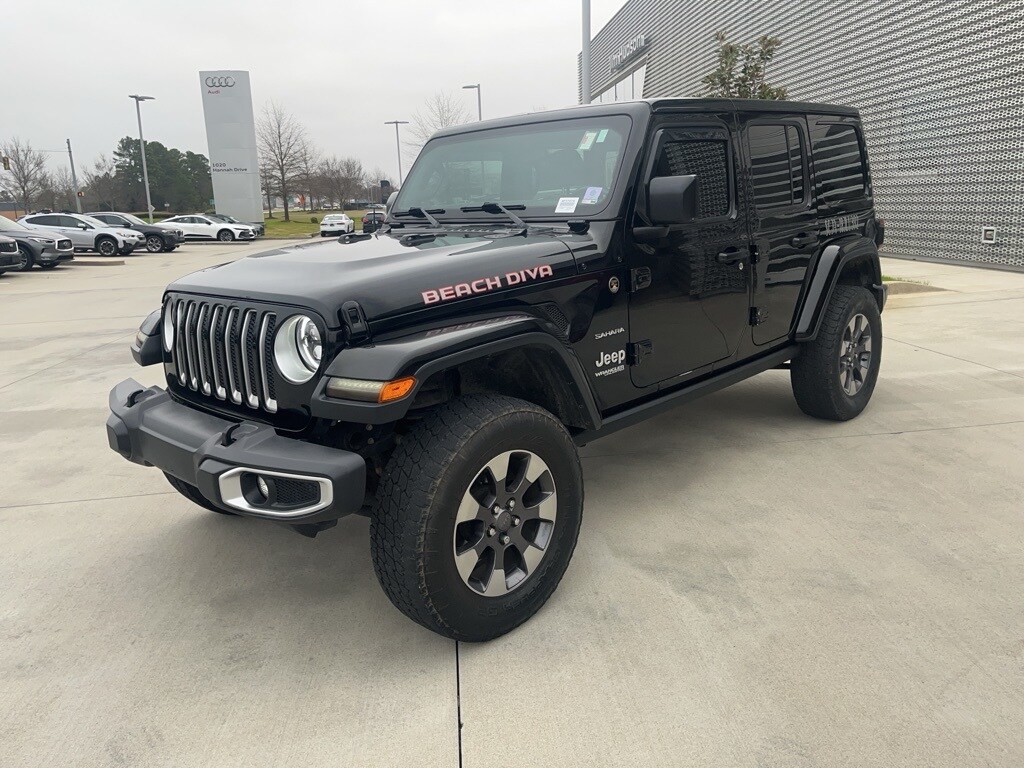 Used 2018 Jeep Wrangler Unlimited Sahara 4x4 SUV