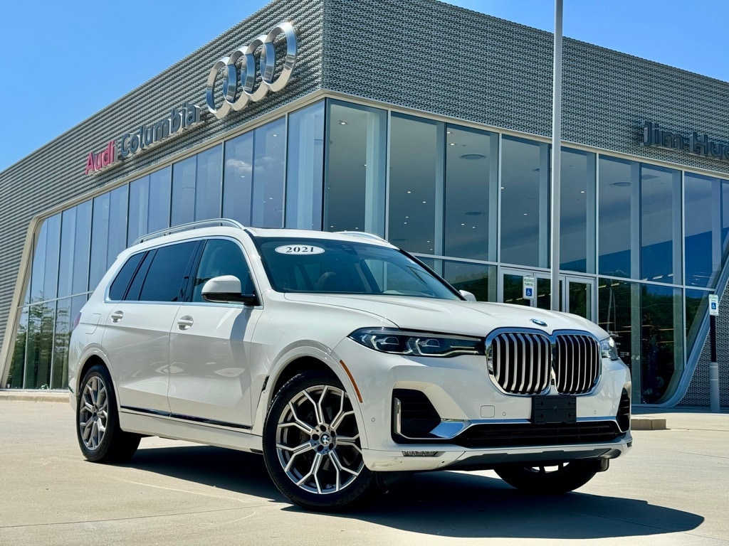 Used 2021 BMW X7 40i with VIN 5UXCW2C06M9G14167 for sale in Columbia, SC