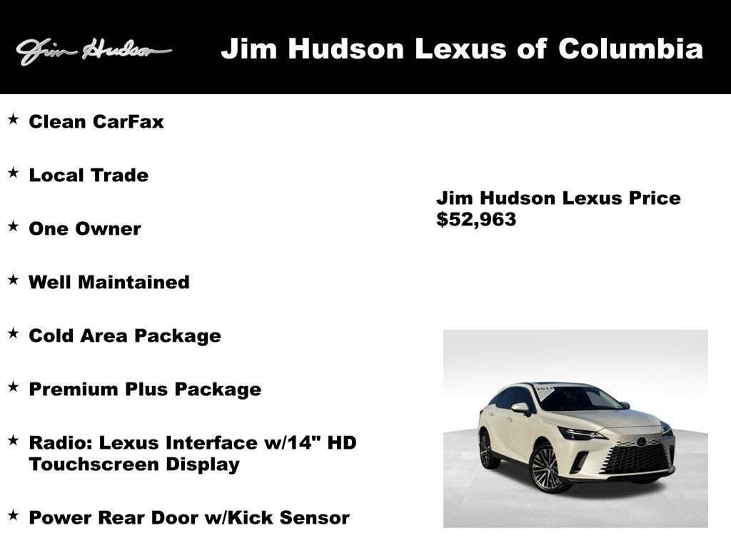 Certified 2023 Lexus RX 350 SUV