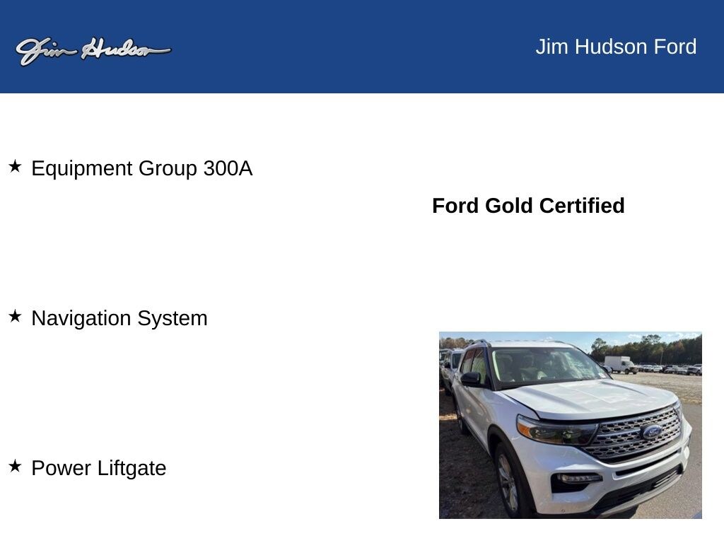 Certified 2023 Ford Explorer Limited SUV