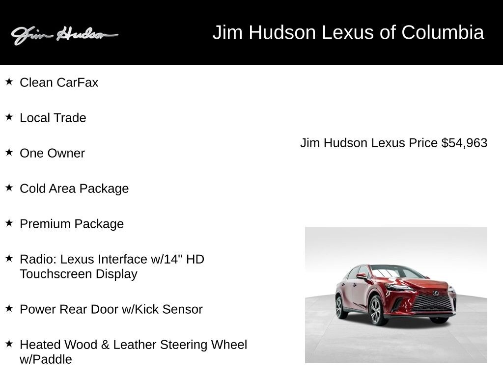 Certified 2023 Lexus RX 350 Premium SUV