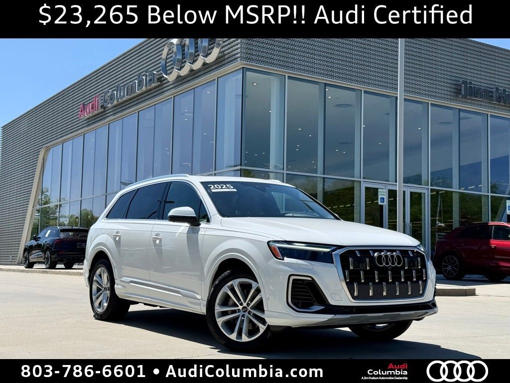 Certified 2025 Audi Q7 55 Premium Plus SUV