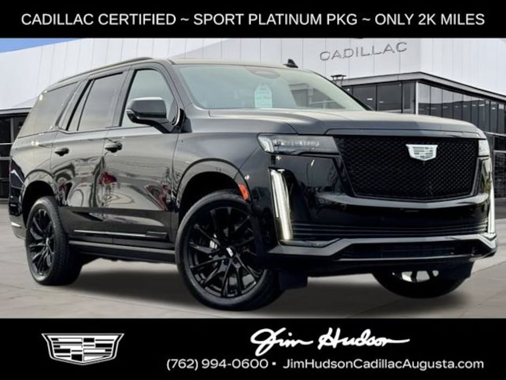 Certified 2024 CADILLAC Escalade Sport Platinum SUV