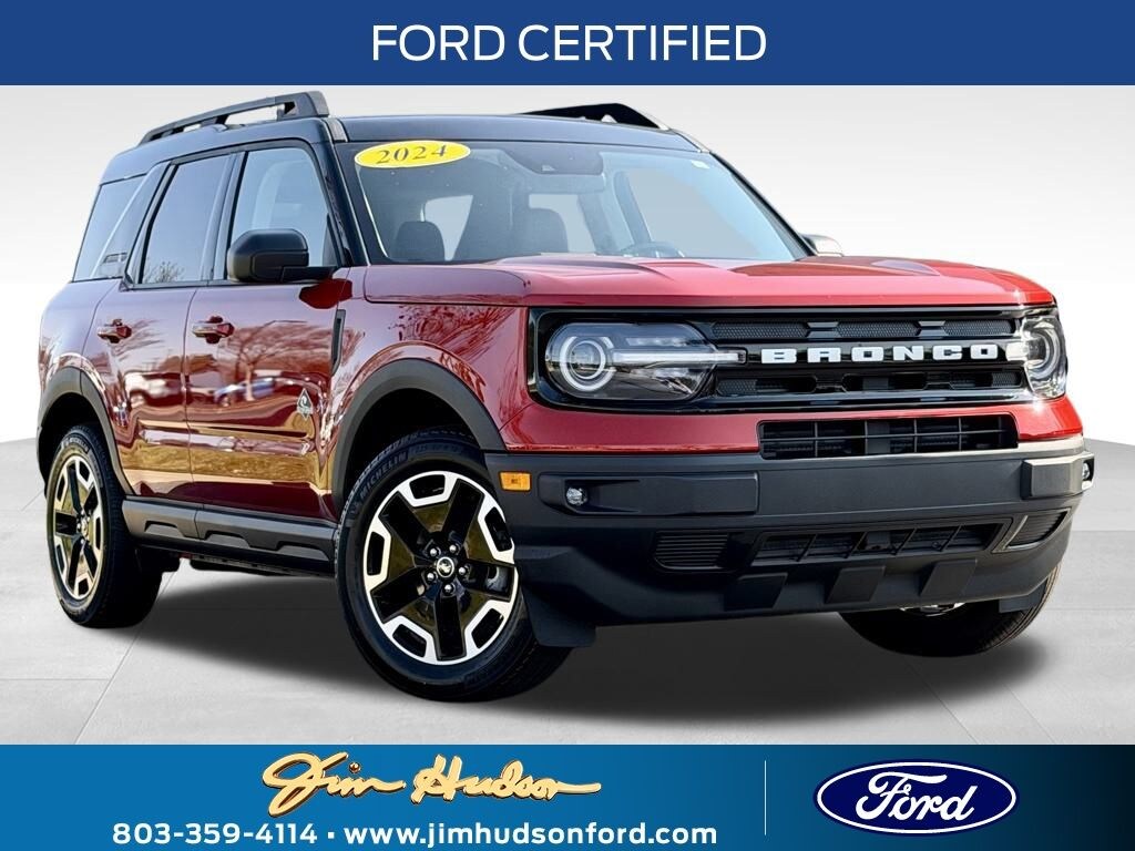 Certified 2024 Ford Bronco Sport Outer Banks SUV