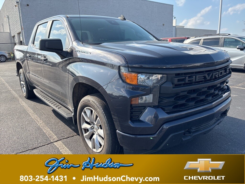 Used 2023 Chevrolet Silverado 1500 Custom Truck Crew Cab