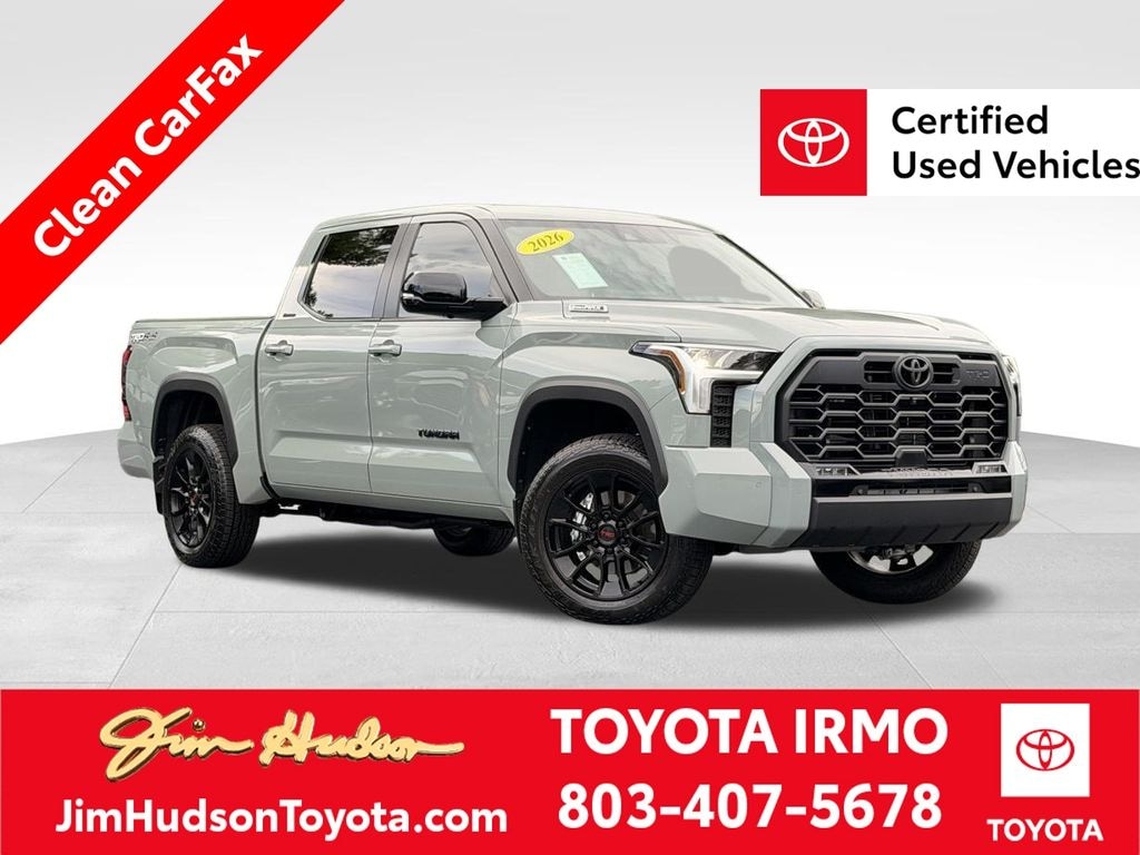 Certified 2026 Toyota Tundra i-FORCE MAX Limited Truck CrewMax