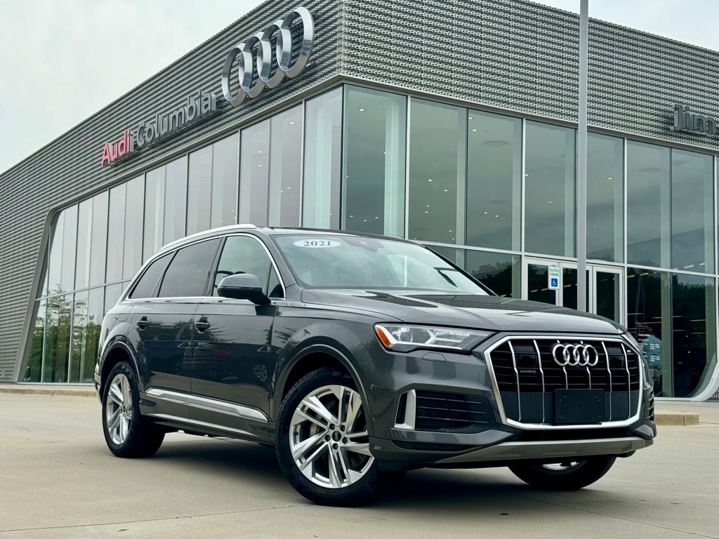 Used 2021 Audi Q7 Premium Plus with VIN WA1LJAF73MD023947 for sale in Columbia, SC