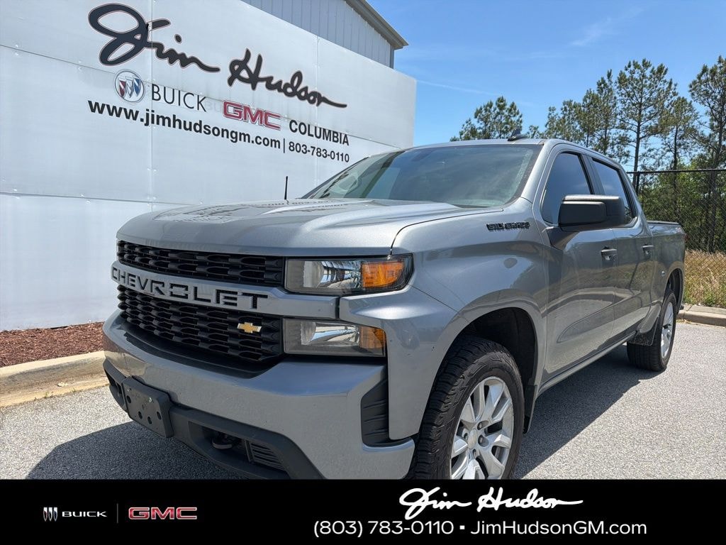 Used 2022 Chevrolet Silverado 1500 LTD Custom Truck Crew Cab