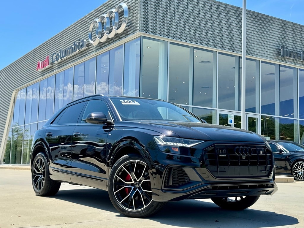 Certified 2021 Audi Q8 Premium Plus with VIN WA1EVAF11MD042957 for sale in Columbia, SC