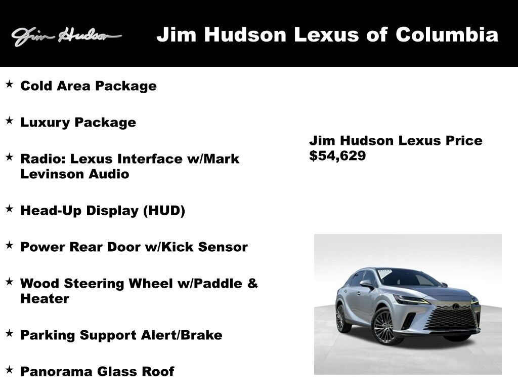 Certified 2023 Lexus RX 350 Luxury SUV