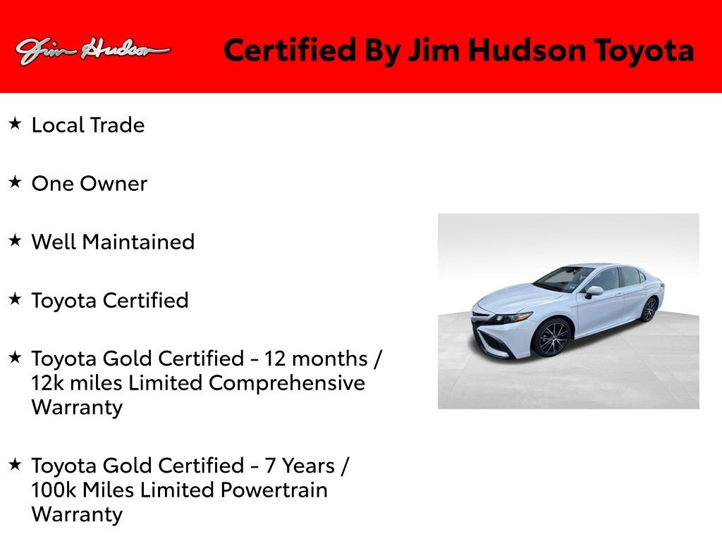 Certified 2024 Toyota Camry SE Sedan