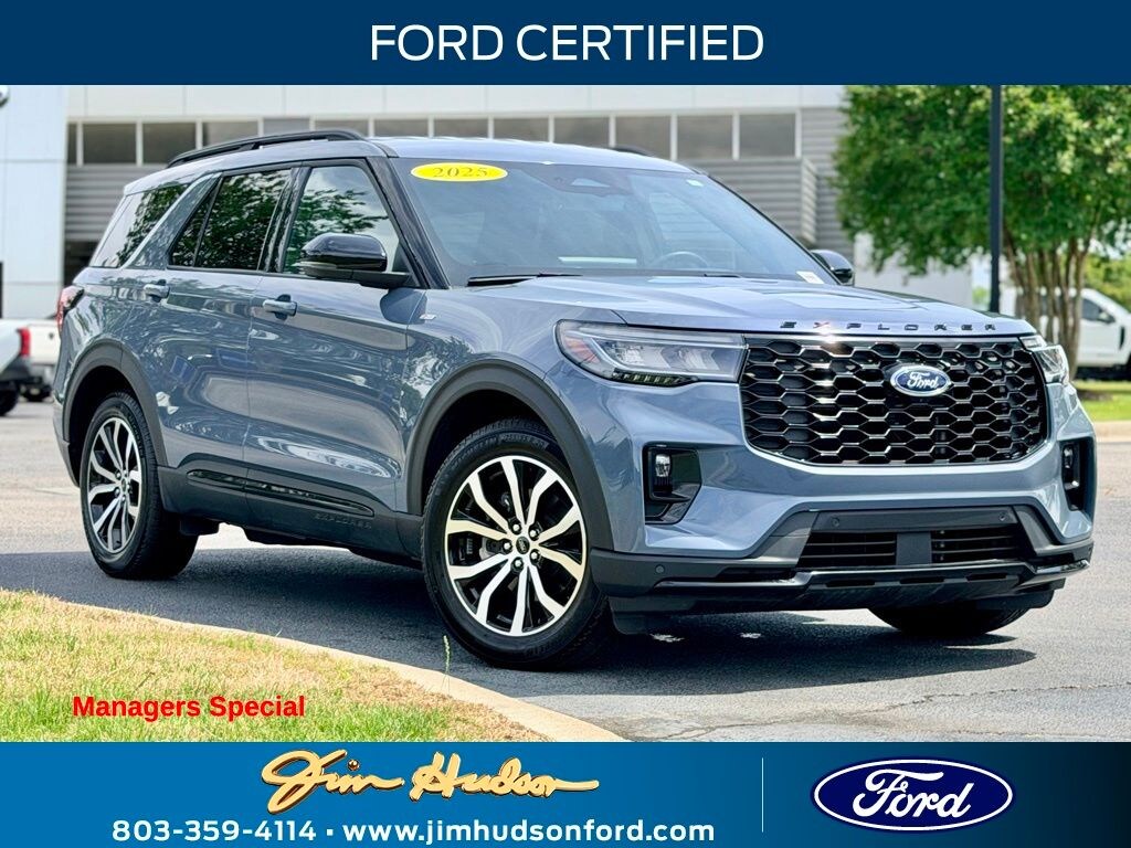 Certified 2025 Ford Explorer ST-Line SUV
