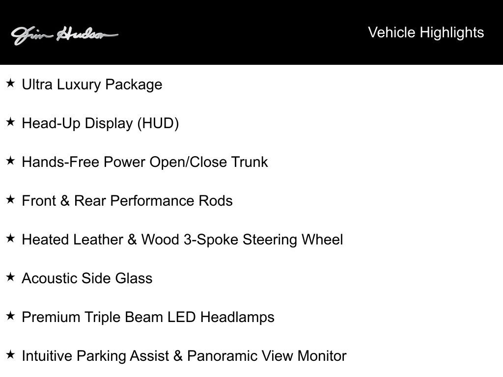 Used 2023 Lexus ES 300h Ultra Luxury Sedan