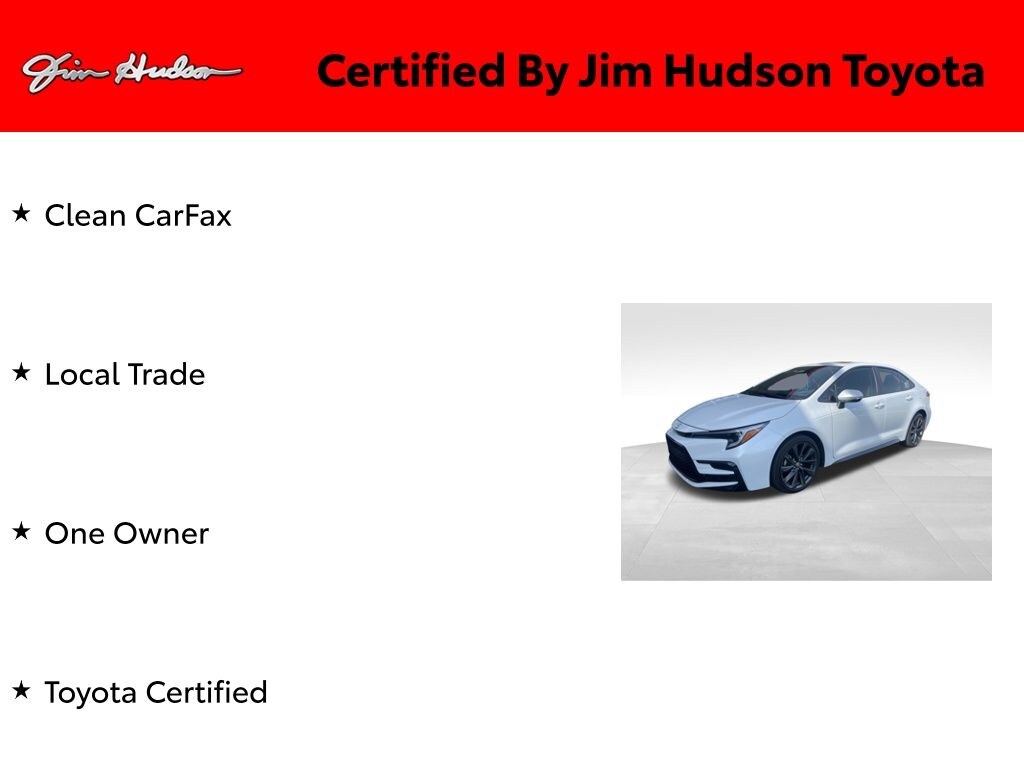 Certified 2023 Toyota Corolla SE Sedan