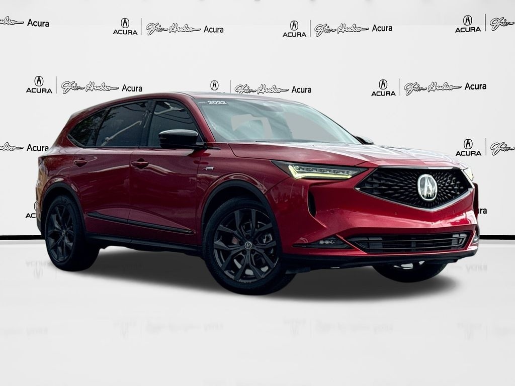 Certified 2022 Acura MDX SH-AWD with A-Spec Package SUV