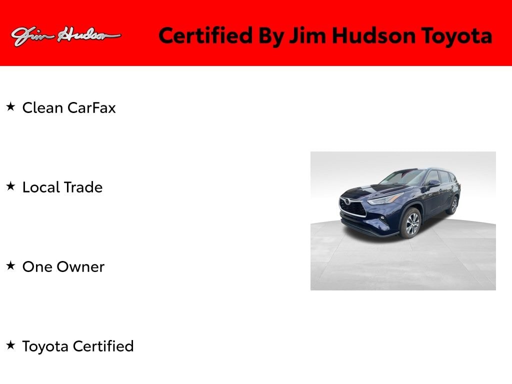 Certified 2024 Toyota Highlander XLE SUV