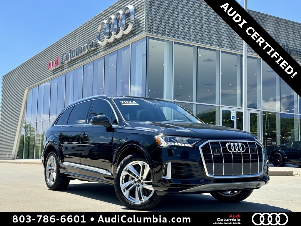 Certified 2024 Audi Q7 Premium with VIN WA1AXBF7XRD001155 for sale in Columbia, SC