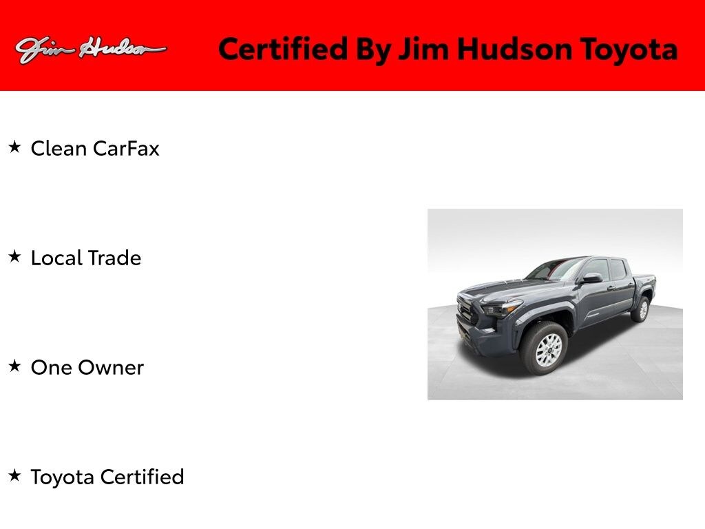 Certified 2024 Toyota Tacoma SR5 Truck Double Cab