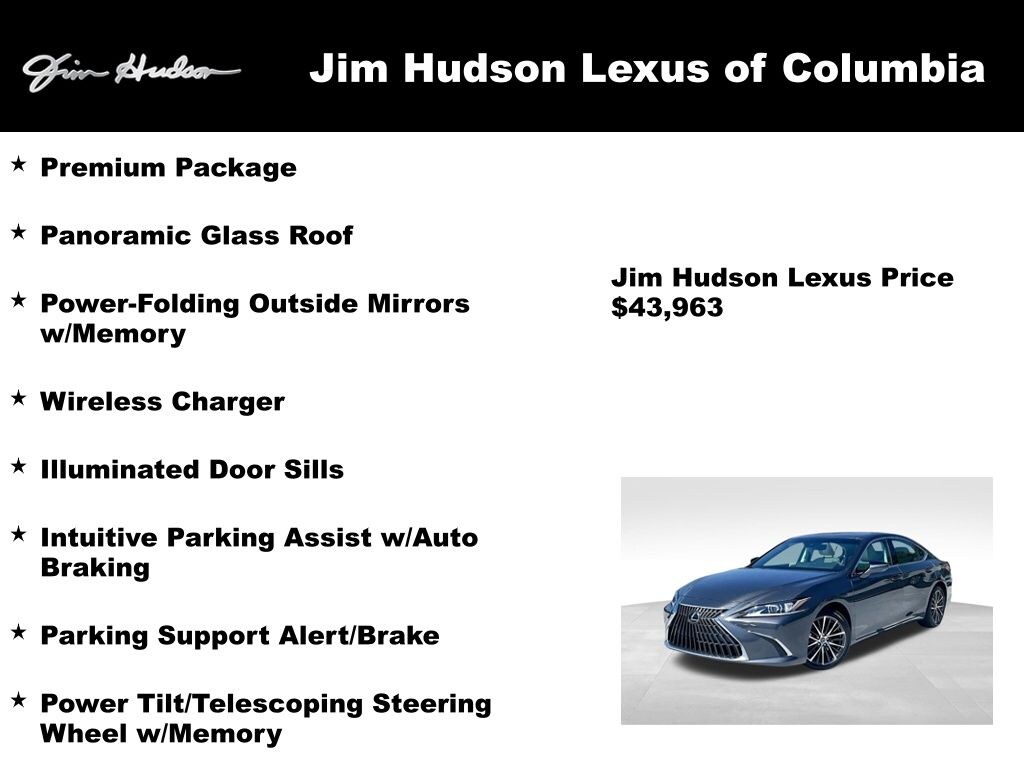 Certified 2023 Lexus ES 350 Sedan