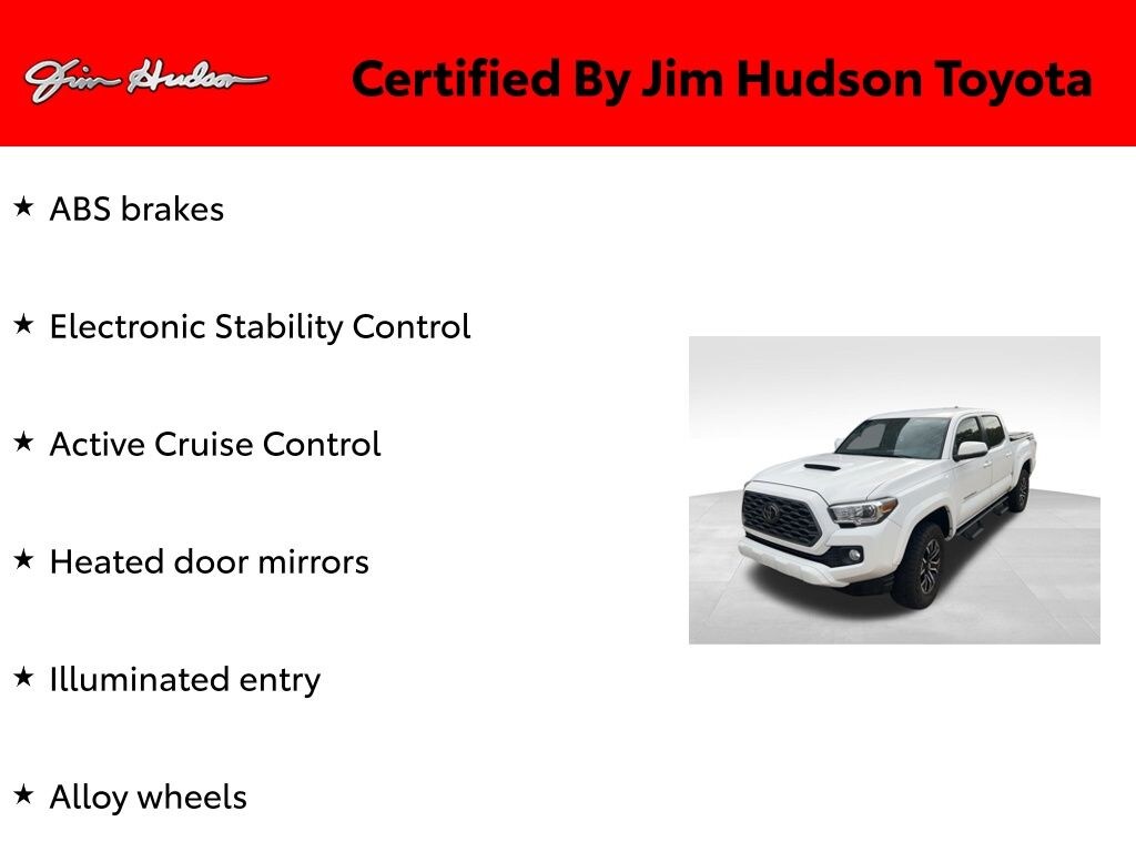 Certified 2023 Toyota Tacoma TRD Sport V6 Truck Double Cab
