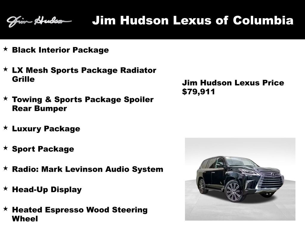 Certified 2021 Lexus LX 570 Three-Row SUV