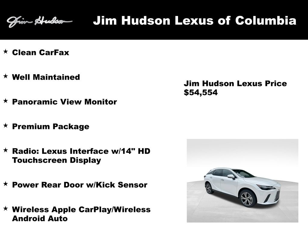 Certified 2025 Lexus RX 350 Premium SUV