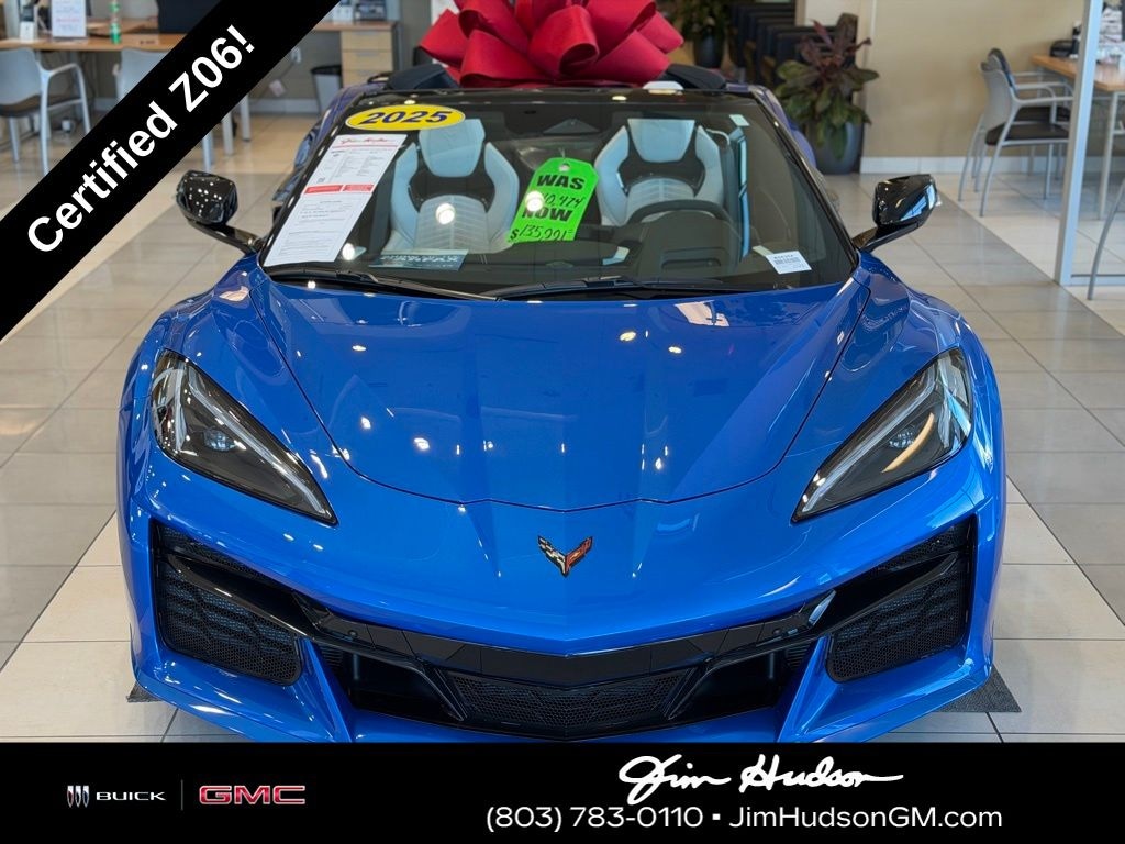 Certified 2025 Chevrolet Corvette Z06 Z06 w/2LZ Convertible