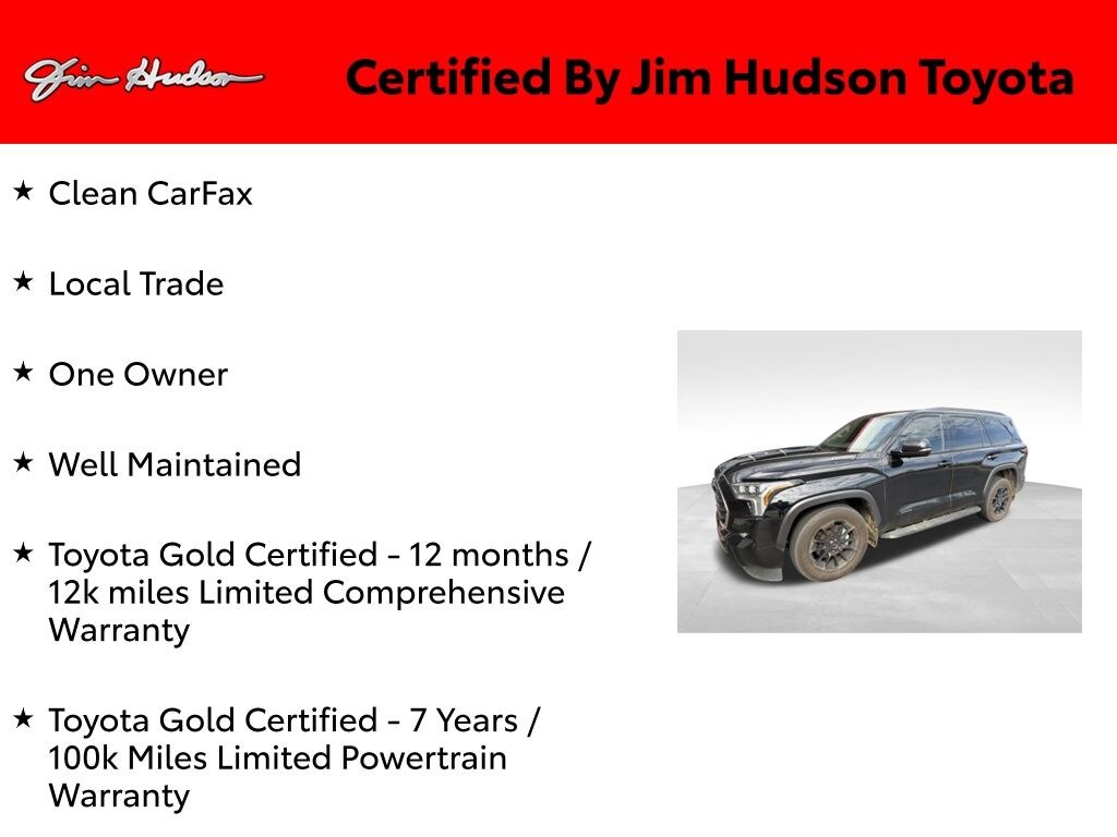 Certified 2025 Toyota Sequoia Limited SUV