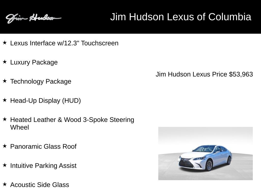 Certified 2024 Lexus ES 350 Luxury Sedan