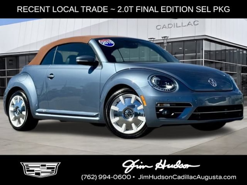 Used 2019 Volkswagen Beetle 2.0T Final Edition SEL Convertible