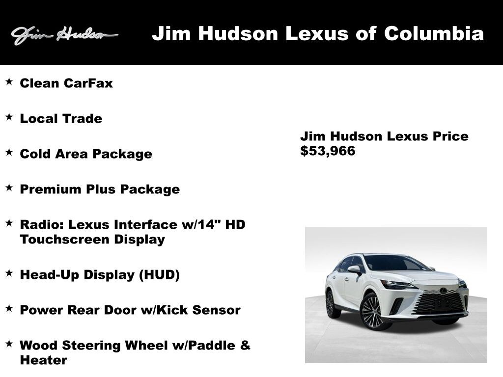Certified 2023 Lexus RX 350 Premium Plus SUV