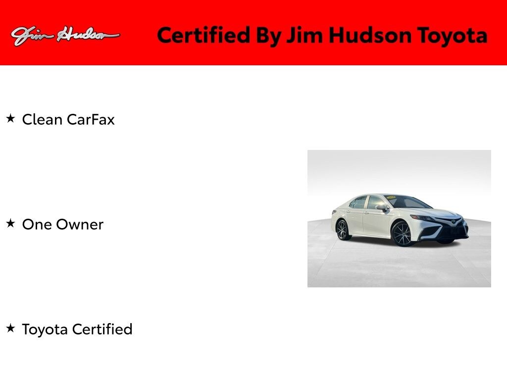 Certified 2024 Toyota Camry SE Sedan