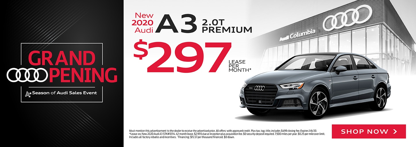 New & Used Audi Dealership in Columbia SC Audi Columbia Near Lexinton