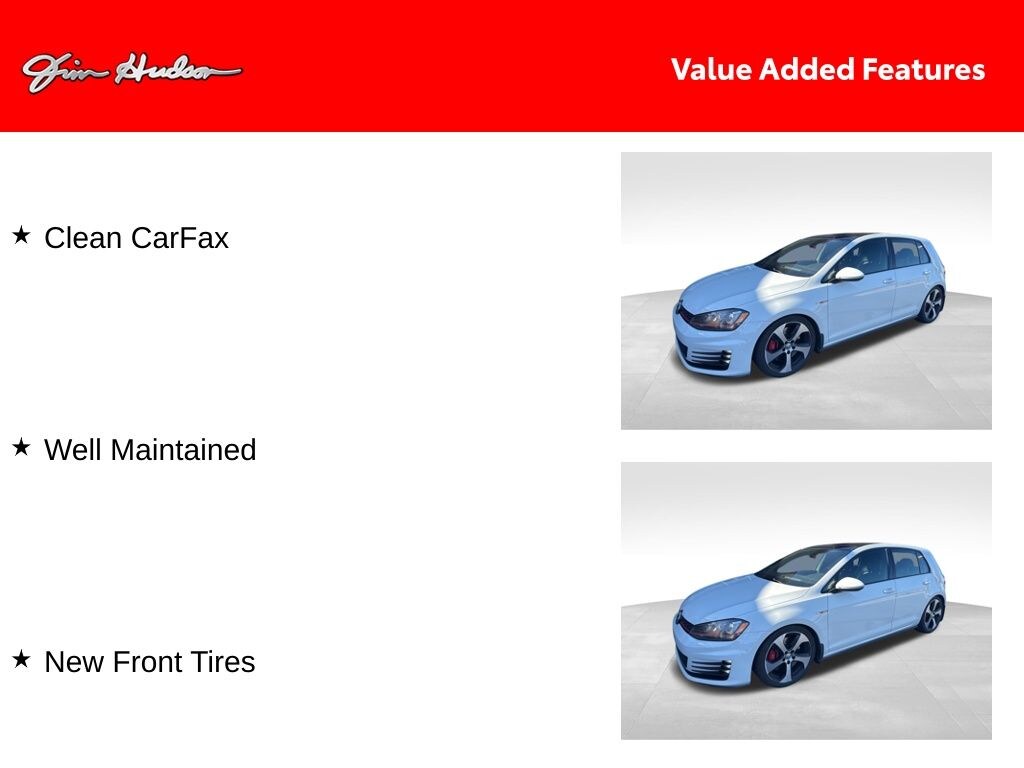 Used 2015 Volkswagen Golf GTI 2.0T Autobahn w/Performance Package 4-Door Hatchback