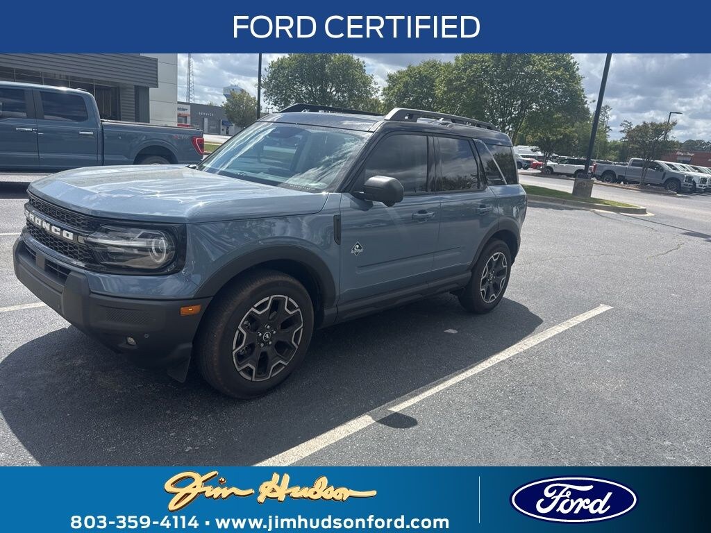 Certified 2025 Ford Bronco Sport Outer Banks SUV