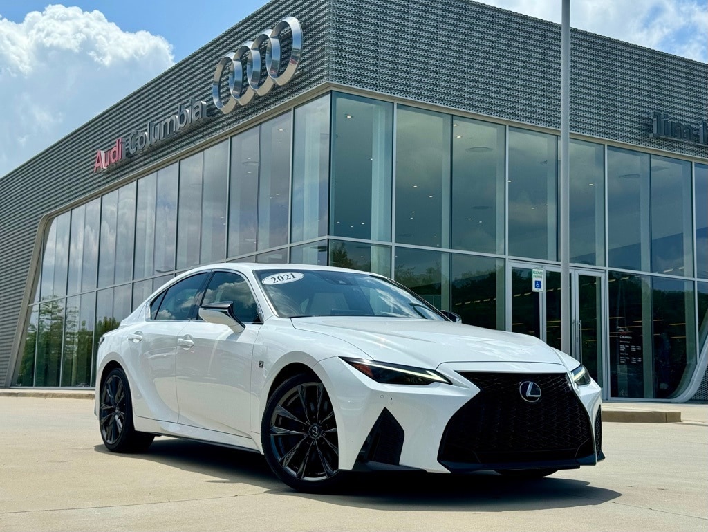 Used 2021 Lexus IS 350 F SPORT with VIN JTHGZ1B27M5044206 for sale in Columbia, SC