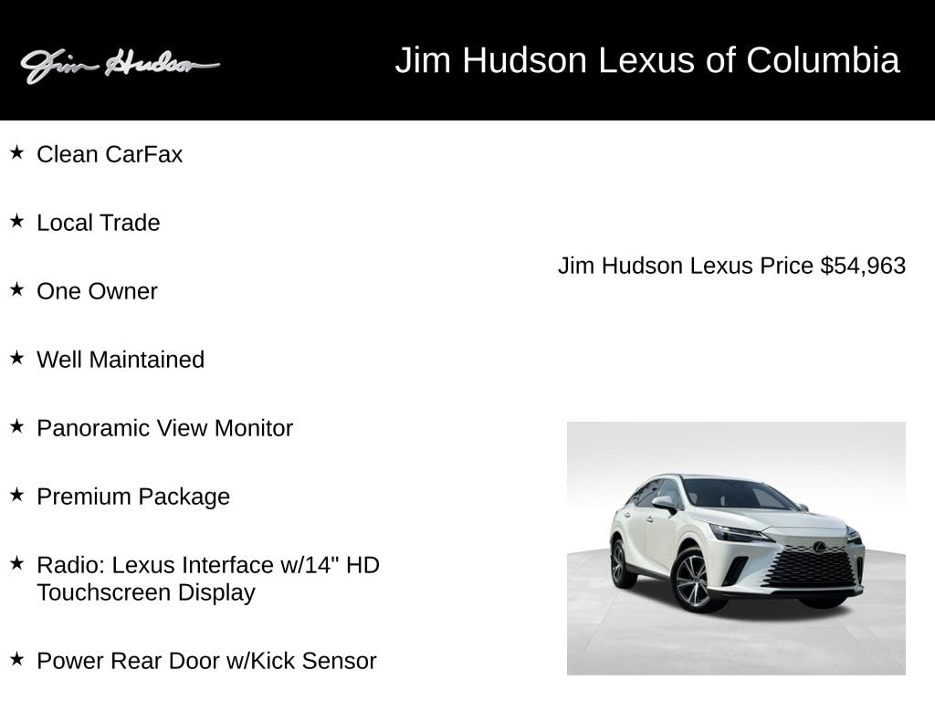Certified 2025 Lexus RX 350 Premium SUV