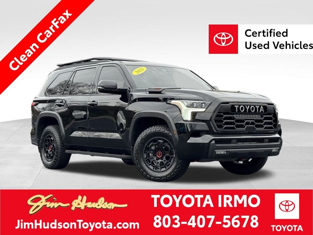Certified 2025 Toyota Sequoia TRD Pro SUV