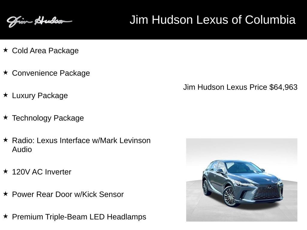 Certified 2024 Lexus RX 350h Luxury SUV