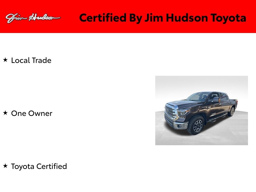 Certified 2020 Toyota Tundra Limited 5.7L V8 Truck CrewMax