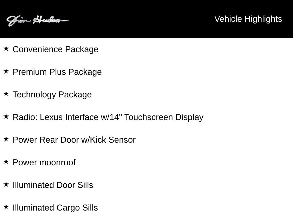 Used 2025 Lexus RX 350h Premium Plus SUV