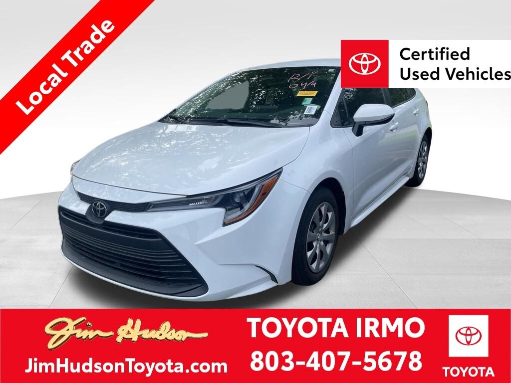 Certified 2024 Toyota Corolla LE Sedan
