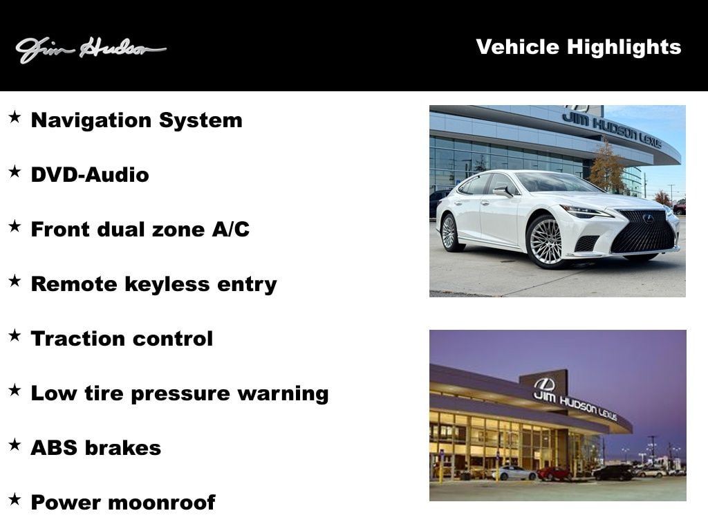 Used 2024 Lexus LS 500 Sedan