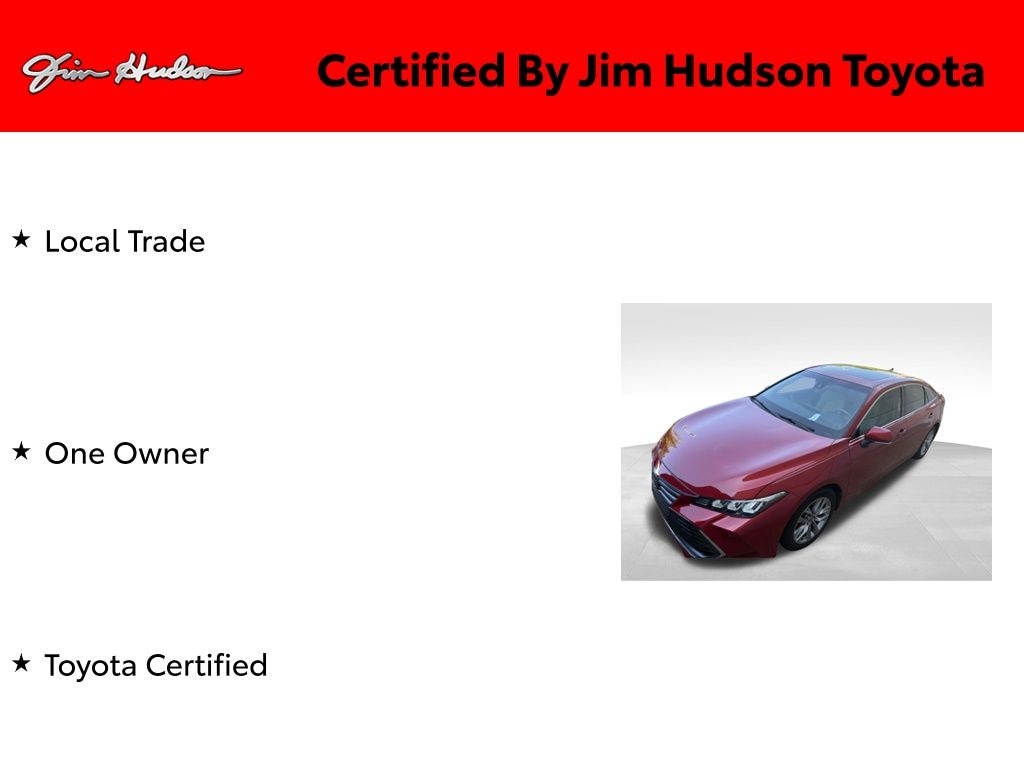 Certified 2021 Toyota Avalon XLE Sedan