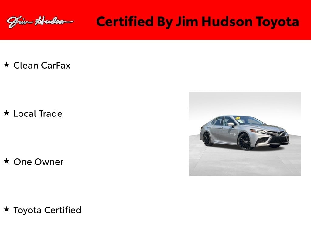 Certified 2024 Toyota Camry XSE Sedan