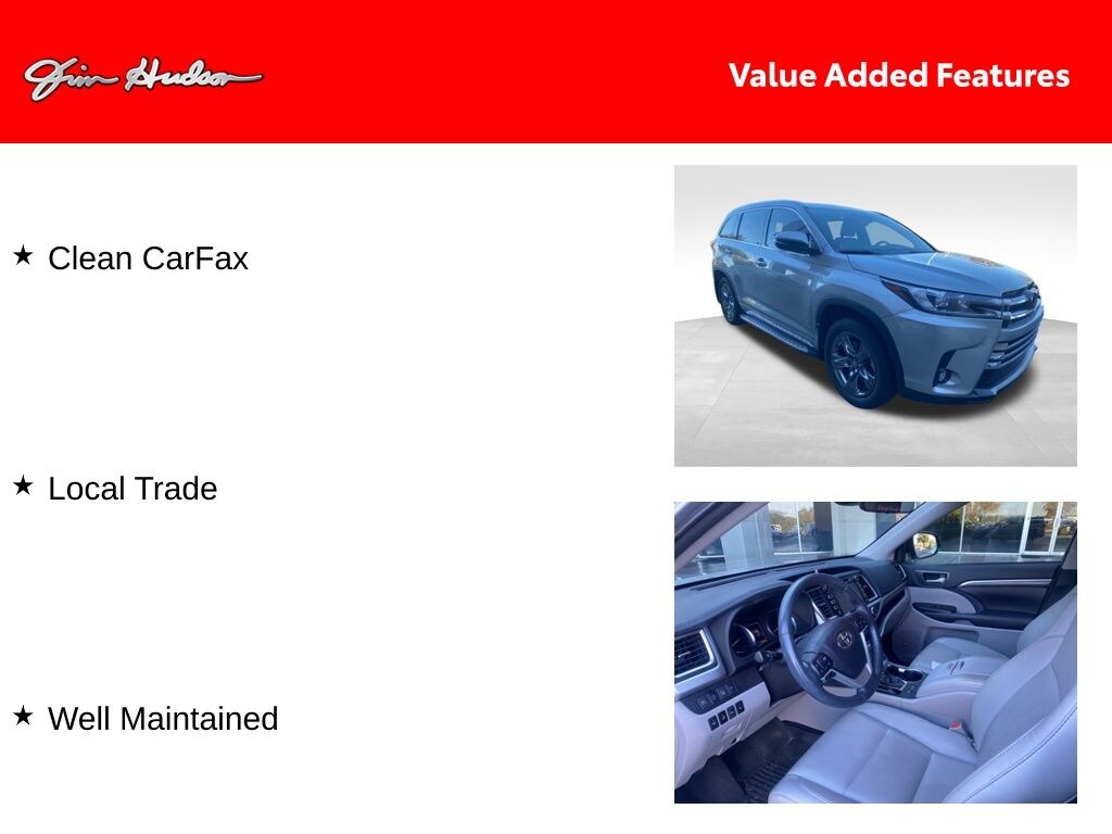 Used 2018 Toyota Highlander Limited V6 SUV