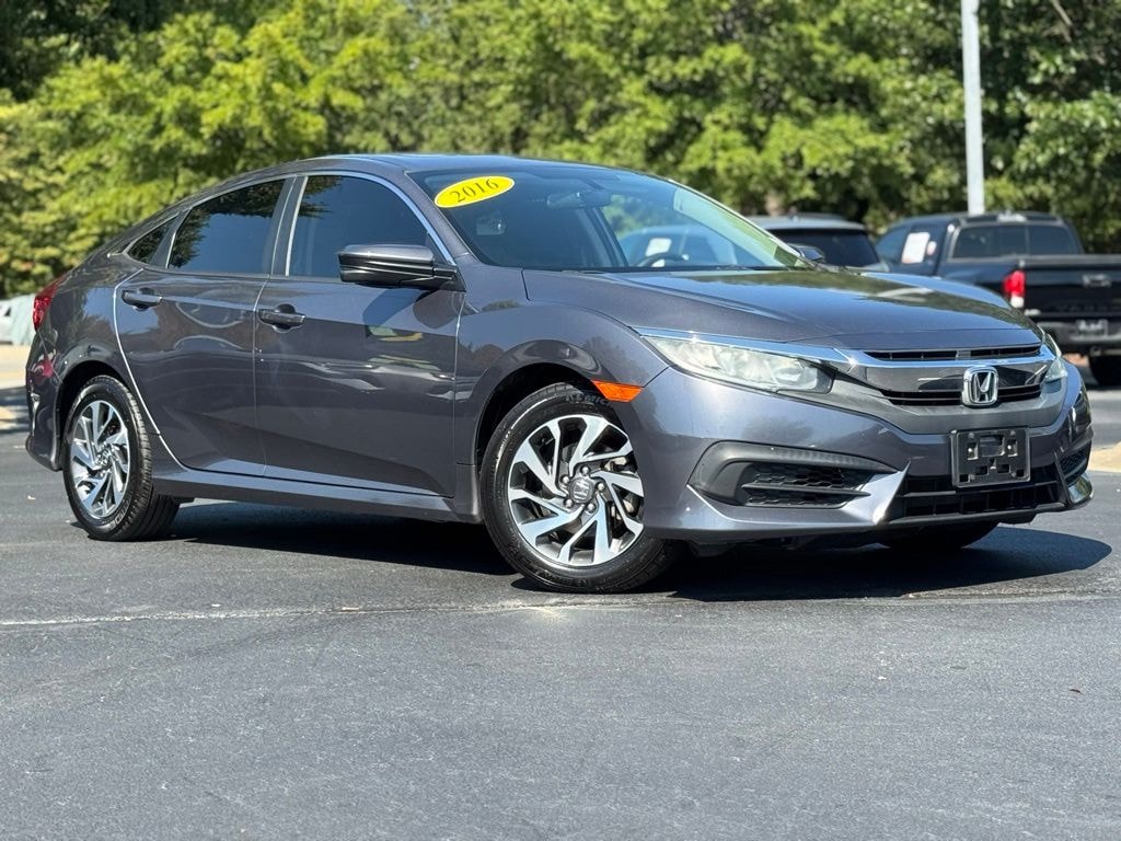 Used 2016 Honda Civic EX Sedan