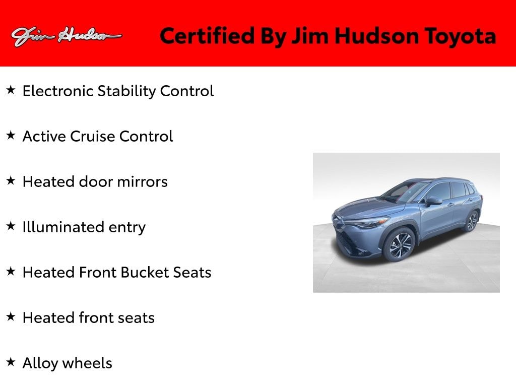 Certified 2024 Toyota Corolla Cross Hybrid Nightshade Edition SUV