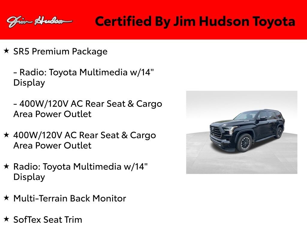 Certified 2024 Toyota Sequoia SR5 SUV